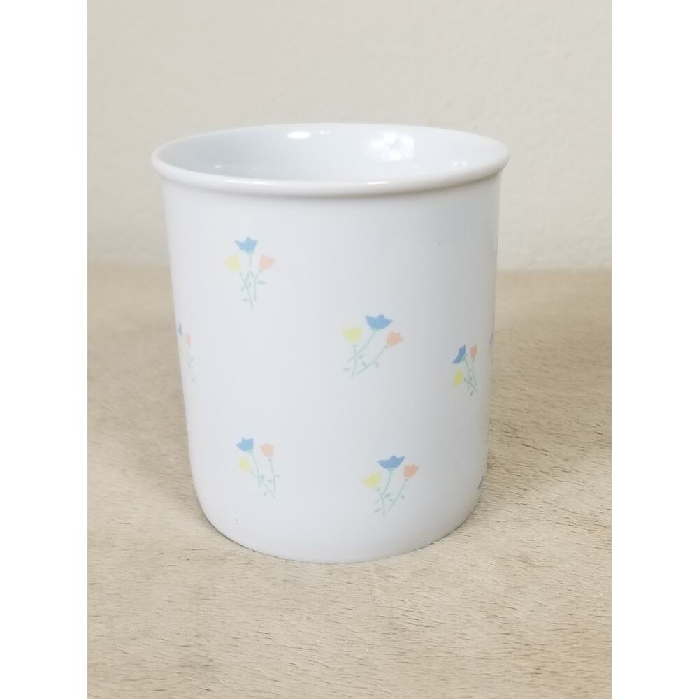Hallmark Coffee Mug Happy Today 10oz Teacup 1985 Mug Mates 3 1/2" Taiwan Vintage - Picture 8 of 13